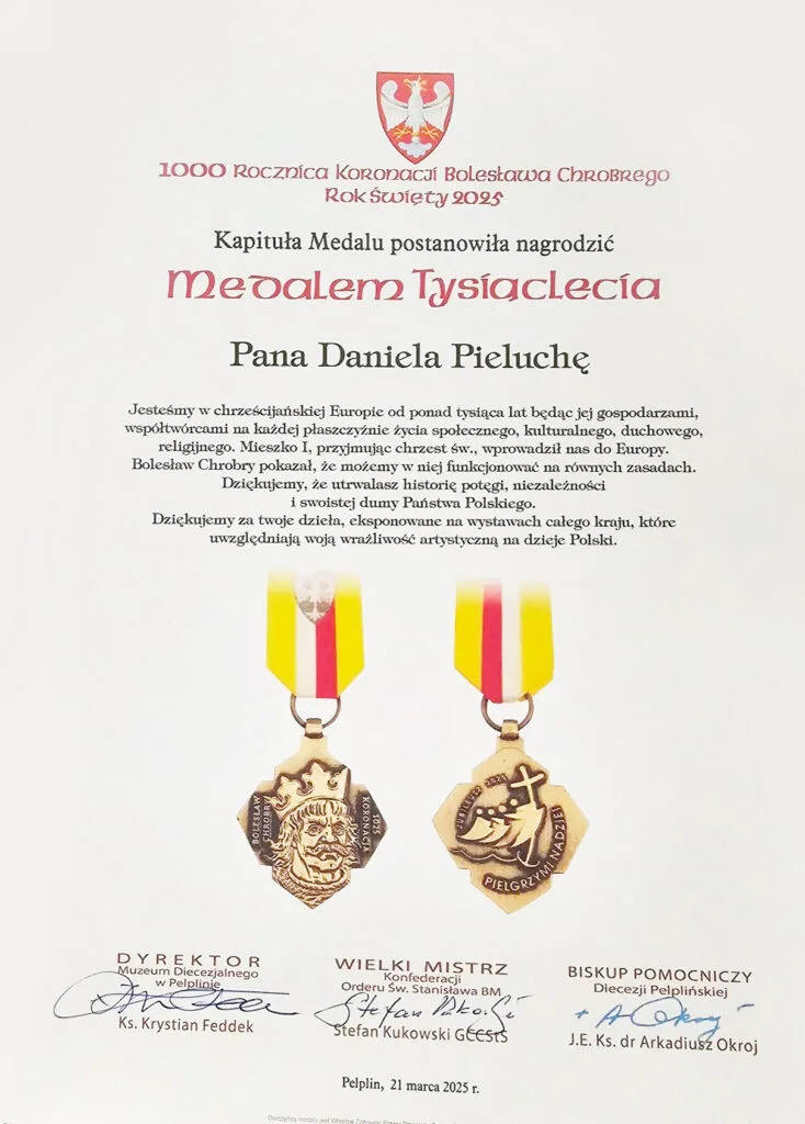 Wernisaż „Chrabri vis moderna” – Daniel Pielucha i artyści polscy w hołdzie Bolesławowi Chrobremu